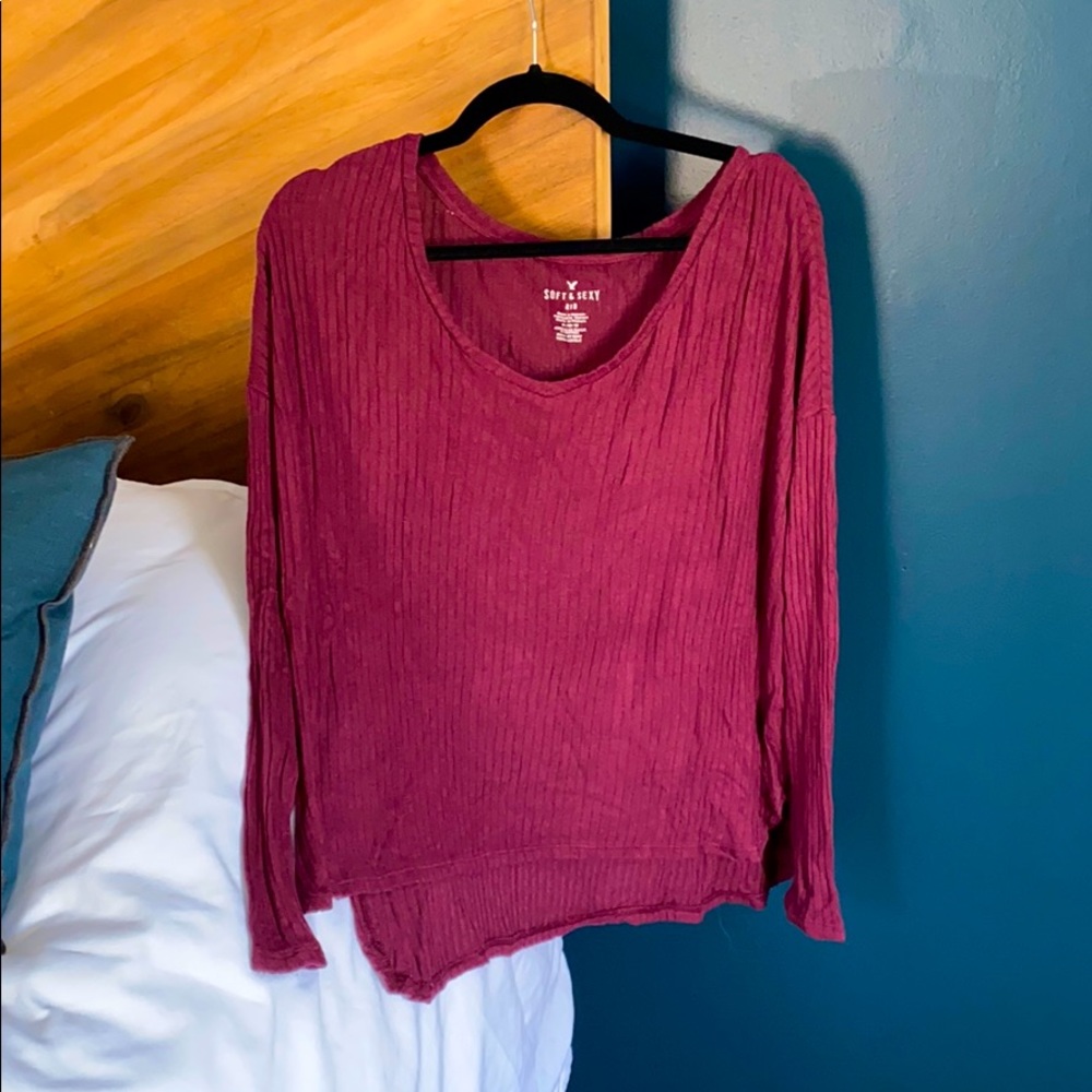 American Eagle Soft & Sexy Rib Top